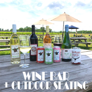 Wine Bar + Outdoor Seating